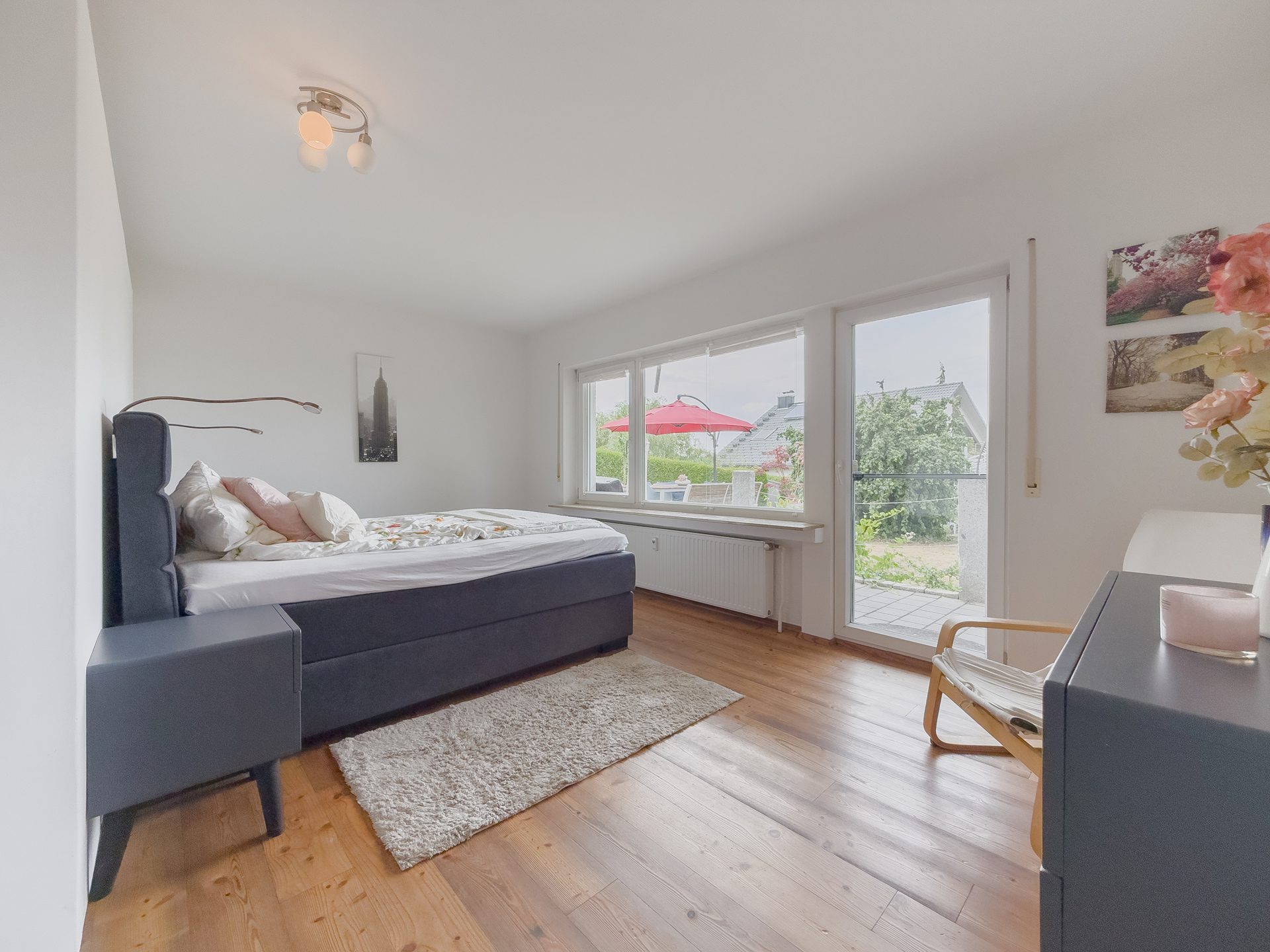Immobilienangebot - Brigachtal / Klengen - Alle - Wohnen wie im eigenen Haus - Modernisierte Gartenwohnung mit Wohnkomfort