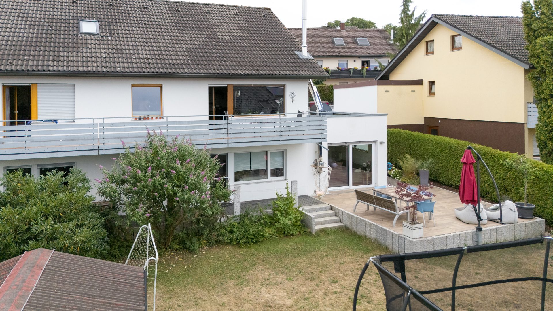 Immobilienangebot - Brigachtal / Klengen - Alle - Wohnen wie im eigenen Haus - Modernisierte Gartenwohnung mit Wohnkomfort