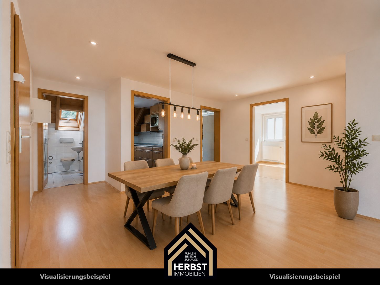 Immobilienangebot - Niedereschach - Alle - Wohnen auf zwei Ebenen:
4,5-Zimmer-Maisonettewohnung mit Balkon in gepflegter Wohnanlage