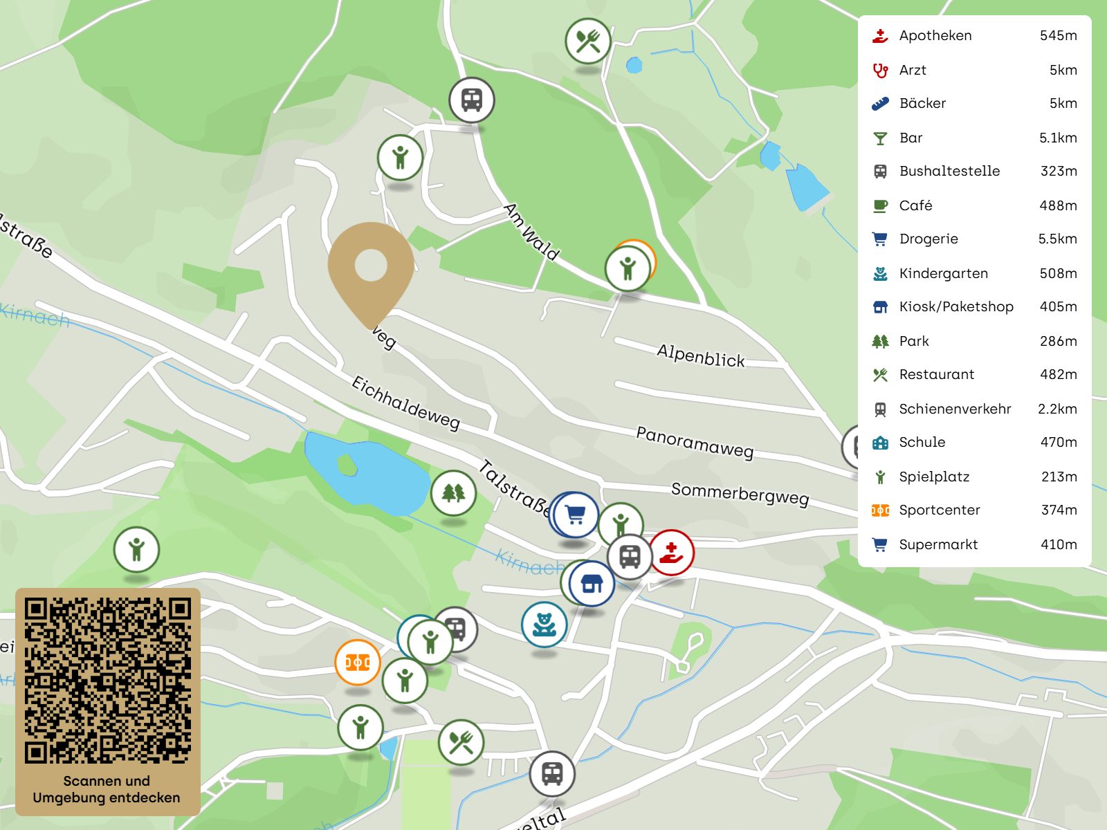Immobilienangebot - Unterkirnach - Alle - Unverbaubarer Fernblick - Sonnenterrasse, Privatgarten, Wohnküche, Tageslichtbad & bald bezugsfrei!