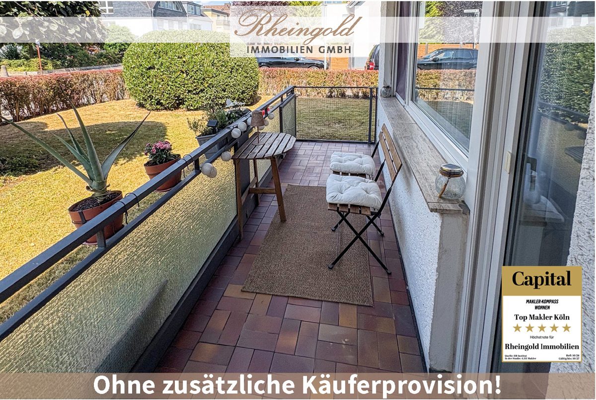 Immobilienangebot - Köln / Lövenich - Wohnungen - Zuhause mit Zukunft: 
3-Zimmer Familientraum in Köln-Lövenich - Bezugsbereit und energetisch saniert