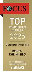 Gütelhöfer Immobilien - Siegel - FOCUS TOP Immobilienmakler 2025 - Bonn Rhein Sieg 2