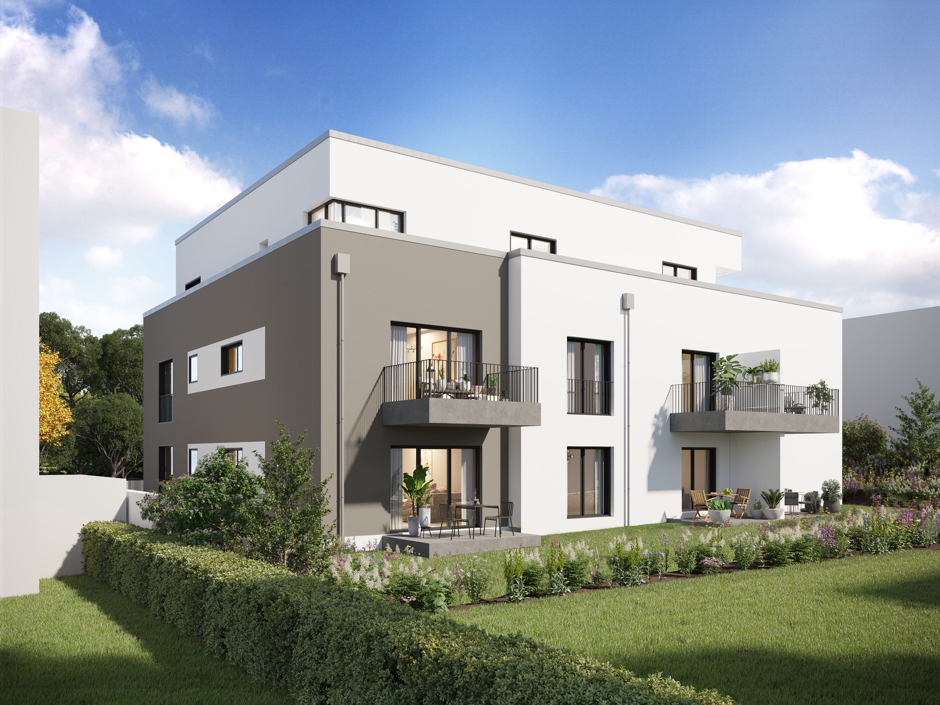 Gütelhöfer Immobilien - Immobilienangebot - Bornheim - Grundstücke - NEUER PREIS! Attraktives Bauträgergrundstück mit genehmigtem Neubauprojekt für 7 Wohneinheiten