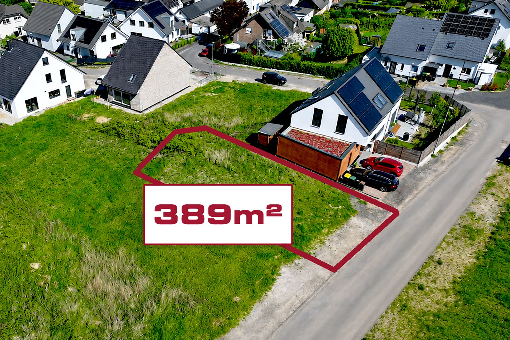 Gütelhöfer Immobilien - Immobilienangebot - Alfter - Grundstücke - Realisieren Sie 2026 Ihren Neubautraum! 389m² Baugrundstück für Ihre Doppelhaushälfte in Alfter