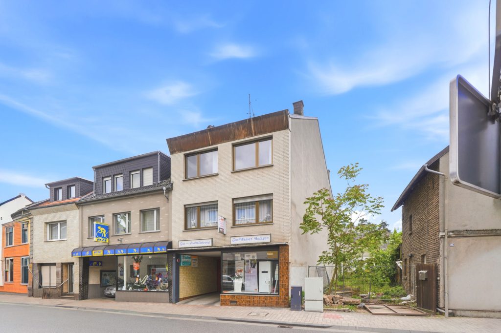 Gütelhöfer Immobilien - Immobilienangebot - Bornheim - Alle - Wohnen, Arbeiten und Vermieten? Multifunktionales Wohn- und Geschäftshaus im Herzen von Bornheim