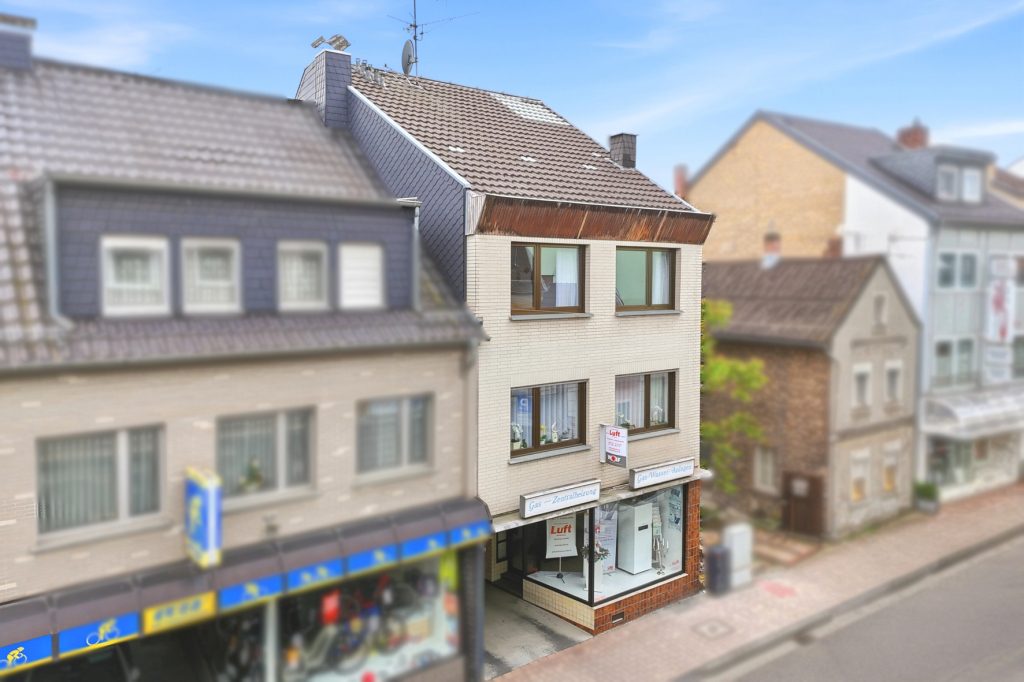 Gütelhöfer Immobilien - Immobilienangebot - Bornheim - Alle - Wohnen, Arbeiten und Vermieten? Multifunktionales Wohn- und Geschäftshaus im Herzen von Bornheim