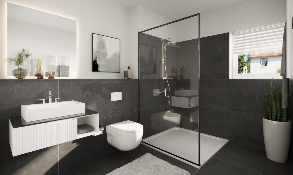Gütelhöfer Immobilien - Immobilienangebot - Bornheim - Alle - Erstbezug - barrierefrei! Exklusive 75m² | 3-Zimmer Erdgeschosswohnung mit Terrasse und Gäste-WC