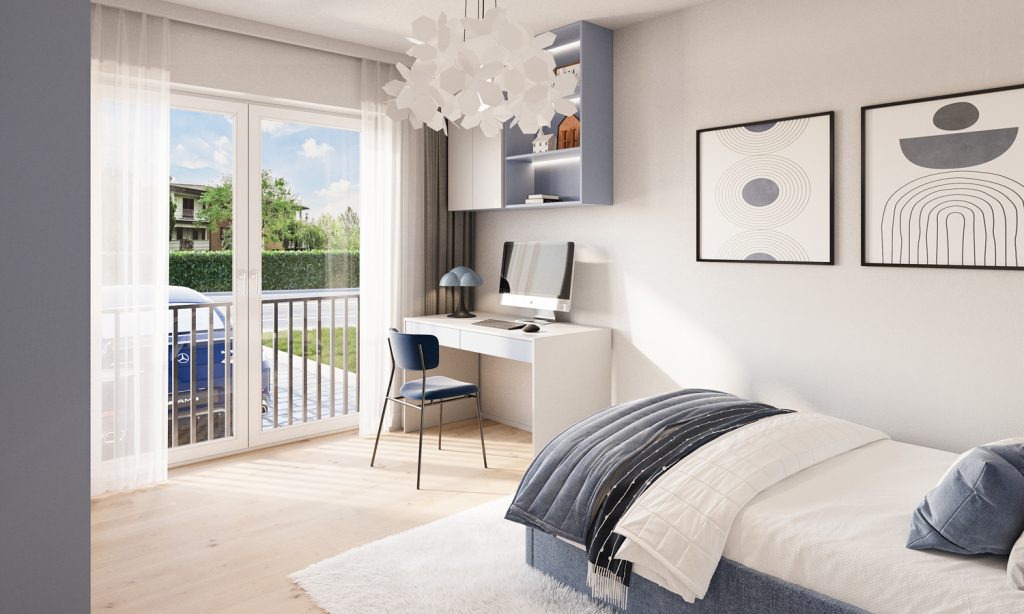Gütelhöfer Immobilien - Immobilienangebot - Bornheim - Alle - Erstbezug - barrierefrei! Exklusive 75m² | 3-Zimmer Erdgeschosswohnung mit Terrasse und Gäste-WC