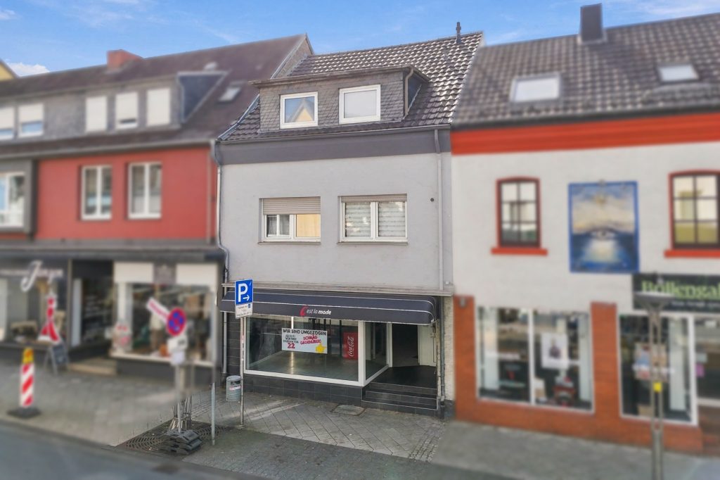 Gütelhöfer Immobilien - Immobilienangebot - Rheinbach - Alle - Big Business in Rheinbacher Top-Lage! Wohn- und Geschäftshaus mit bezugsfreiem Ladenlokal