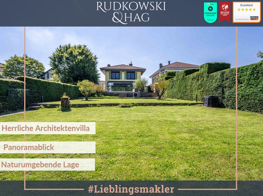 Immobilienangebot - Korschenbroich - Alle - Luxusvilla mit allem inklusive  -  Panoramablick ins Naturschutzgebiet