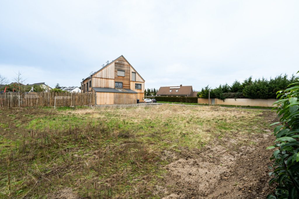 Immobilienangebot - Brühl - Grundstücke - Baugrundstück mit Baugenehmigung  -  Doppelhaushälfte  -  Ruhige Feldrandlage
