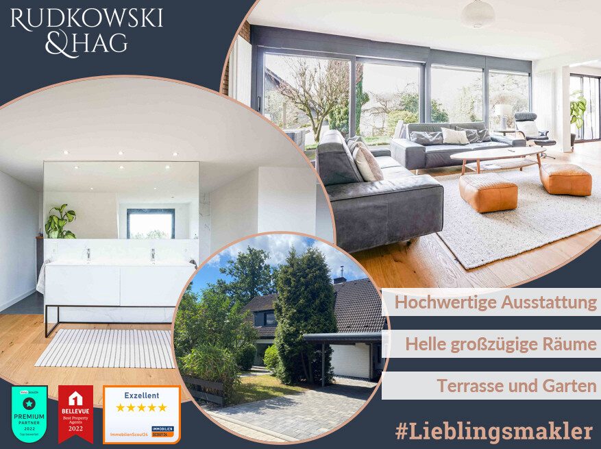 Immobilienangebot - Rösrath - Alle - Modernes Einfamilienhaus  -  Beliebte Lage  -  Großes Grundstück