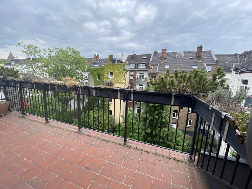 Immobilienangebot - Düsseldorf - Alle - Golzheim ¦¦ Top-Lage ¦¦ 3 Zimmer ¦¦ Penthouse ¦¦ Parkett ¦¦ Balkone