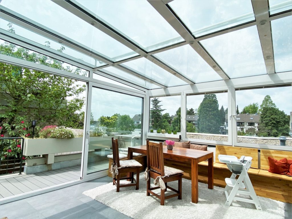 Immobilienangebot - Düsseldorf - Alle - !!! VERKAUFT !!! Ihr Zuhause über den Dächern von Unterbach ¦¦ Hochwertig saniert ¦¦ Wintergarten
