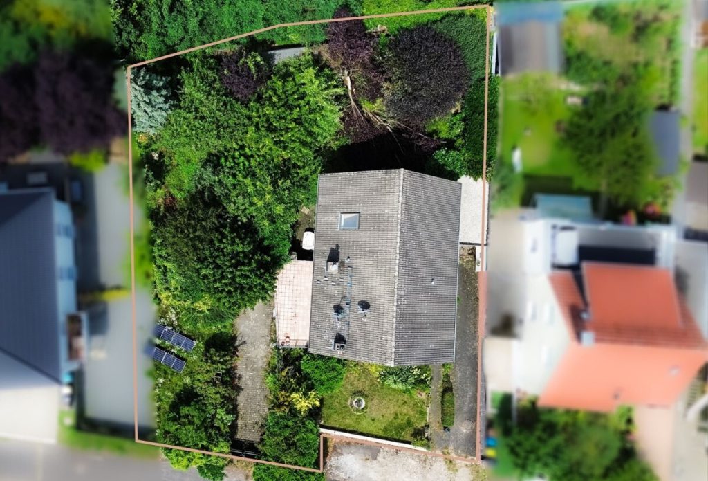 Immobilienangebot - Frechen-Königsdorf - Grundstücke - Grundstück mit 933 m²  -  Neubaupotenzial in Toplage von Frechen-Königsdorf
