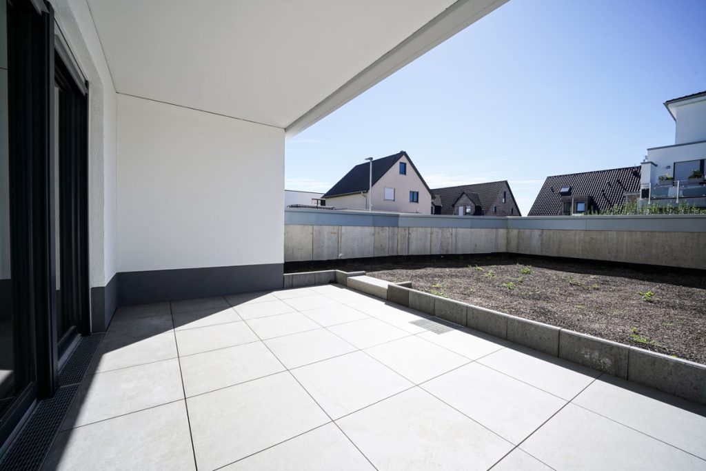 Immobilienangebot - Korschenbroich - Alle - Moderne Erdgeschosswohnung  -  Terrasse  -  Tiefgarage  -  Aufzug