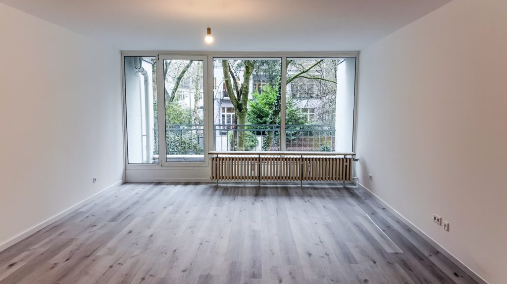 Immobilienangebot - Düsseldorf - Alle - Moderne Eigentumswohnung  -  Zentrale Lage  -  Tiefgaragenstellplatz