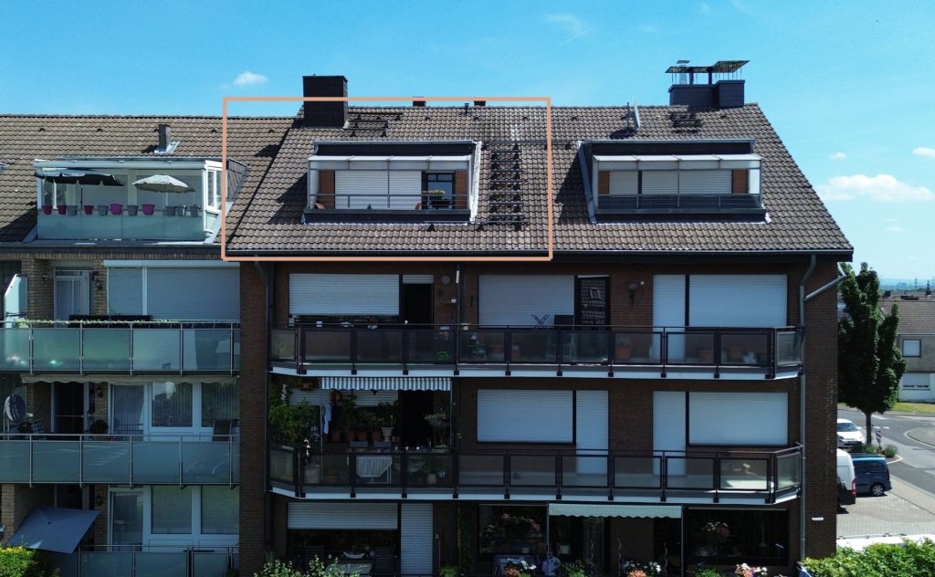 Immobilienangebot - Bergheim - Alle - Kapitalanlage mit Weitblick  -  Zweiraumwohnung mit Balkon