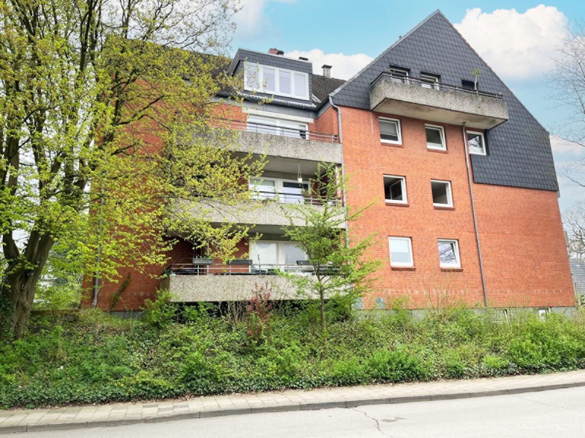 Immobilienangebot - Kiel - Alle - Stadt-Aktie statt Aktien - gut vermietete 1,5-Zimmer-ETW mit Balkon und PKW-Stellplatz in Wellsee