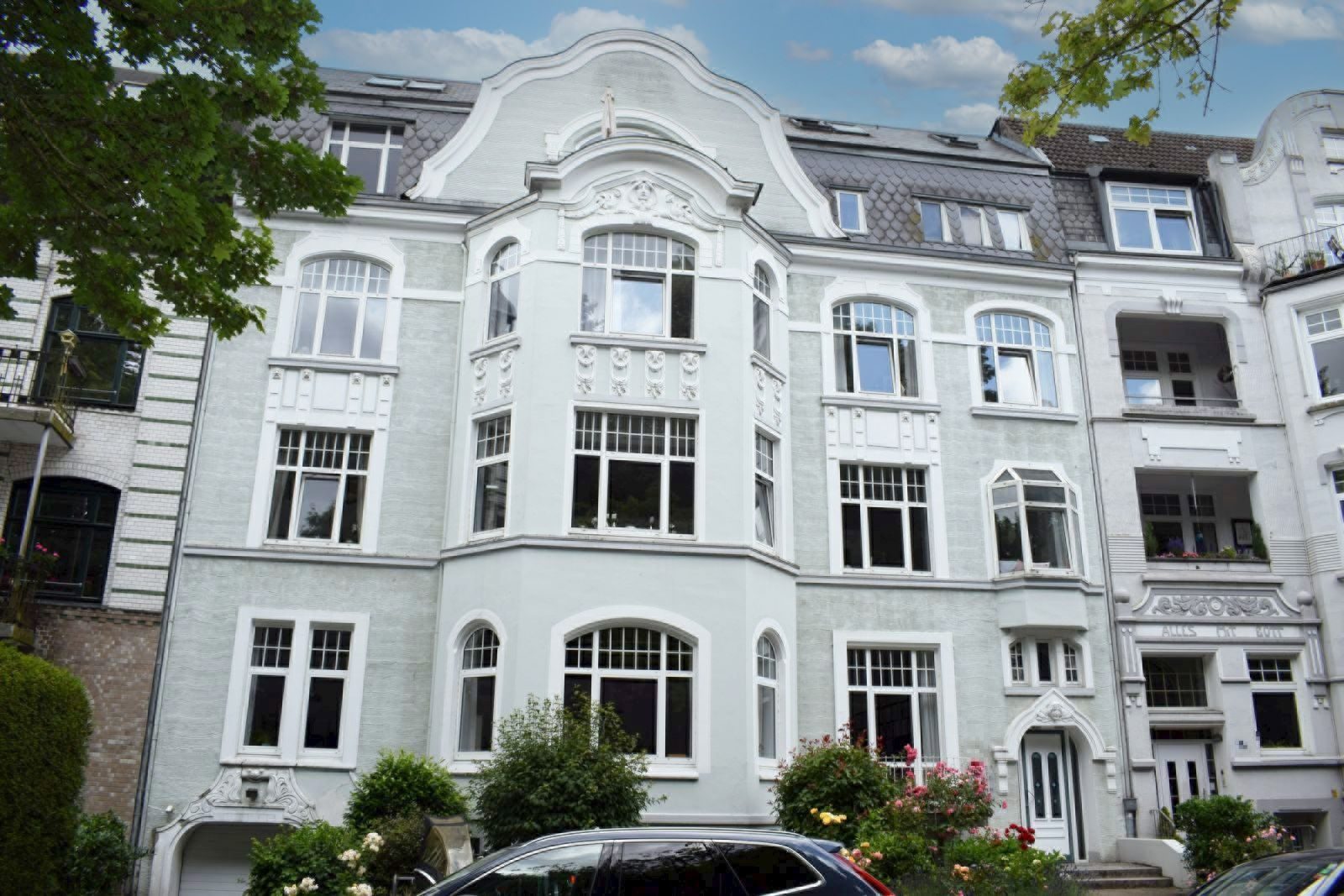 Immobilienangebot - Kiel / Schreventeich - Alle - Premiumlage direkt am Schrevenpark.
Penthousewohnung im Jugenstilhaus mit zwei Dachterrassen