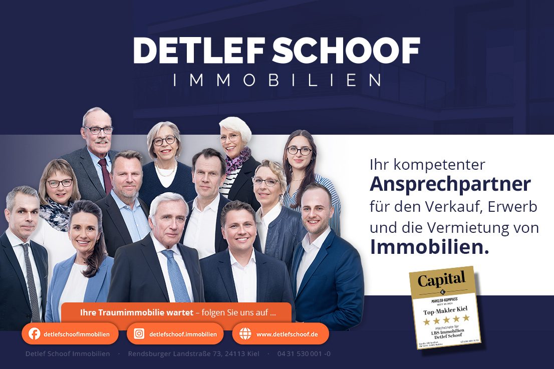Immobilienangebot - Flintbek - Alle - Grundbuch statt Sparbuch - vermietete Komfort-Wohnung in Flintbek