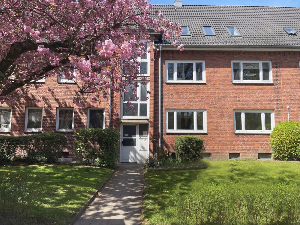 Immobilienangebot - Kiel / Ellerbek - Alle - Grün, Ruhig, Zentral – 3 Zimmer am Stadtrat-Hahn-Park