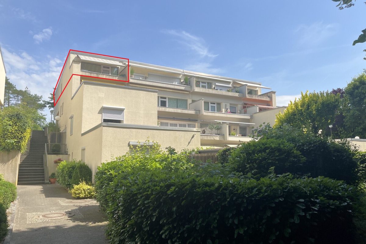 Immobilienangebot - Kiel - Alle - Schon im 1. OG ganz oben - aussichtsreiche 3-Zimmer-ETW mit Dachterrasse und Garage in Elmschenhagen