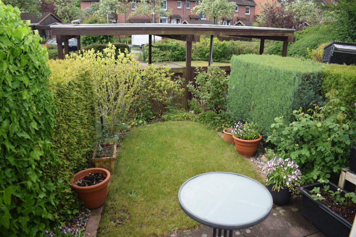 Immobilienangebot - Kiel - Alle - Vermietete 2-Zimmer-Eigentumswohnung mit zwei
Terrassen, Garten und PKW-Stellplatz in Wellsee