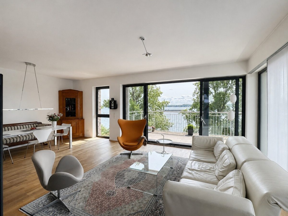 Immobilienangebot - Kiel / Holtenau - Alle - Fördeblick in erster Reihe - exklusives Wohnen in Kiel - Holtenau
