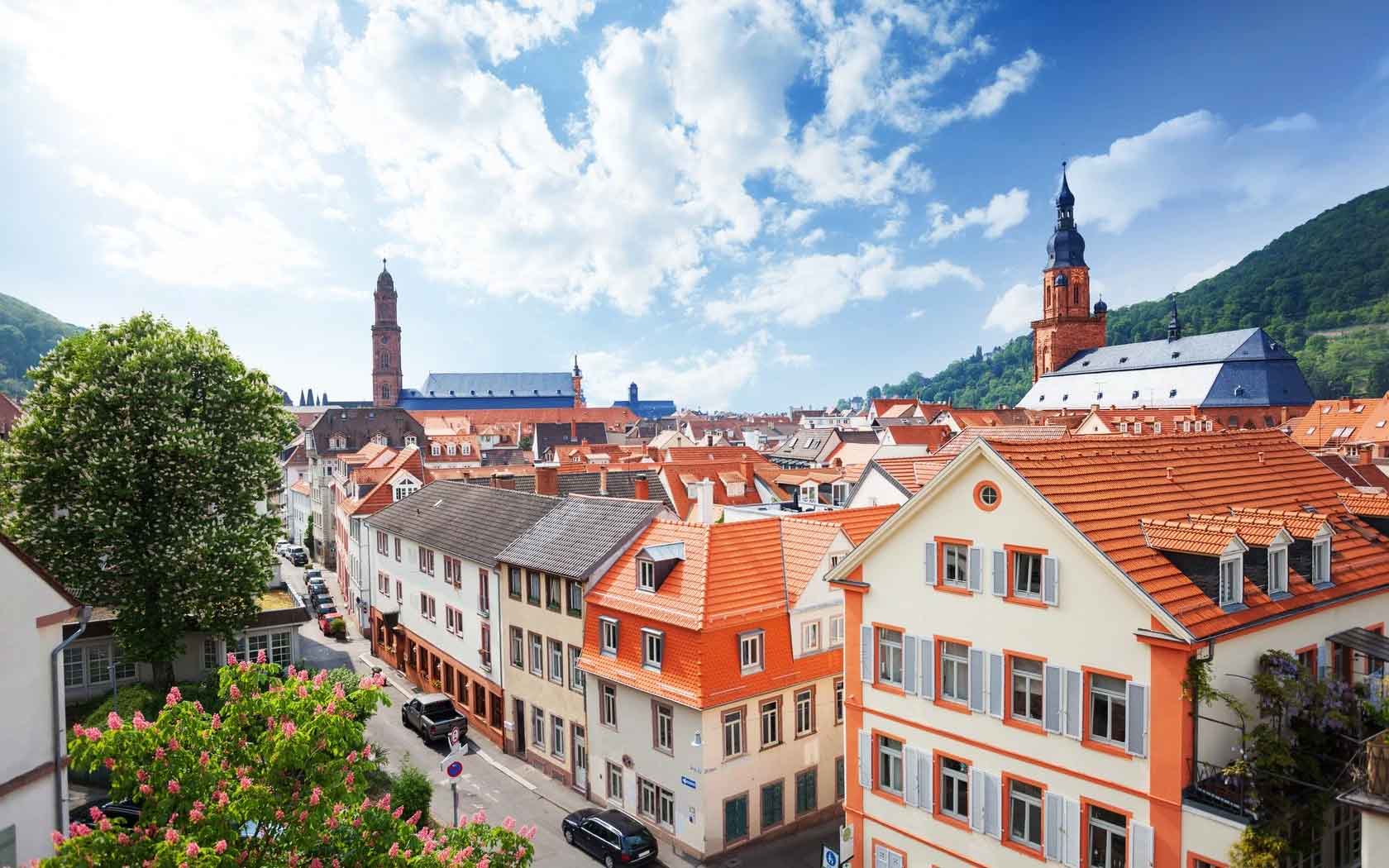 Die Altstadt von Heidelberg