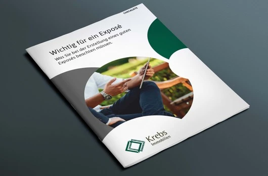 Exposé Checkliste mit Krebs Immobilien