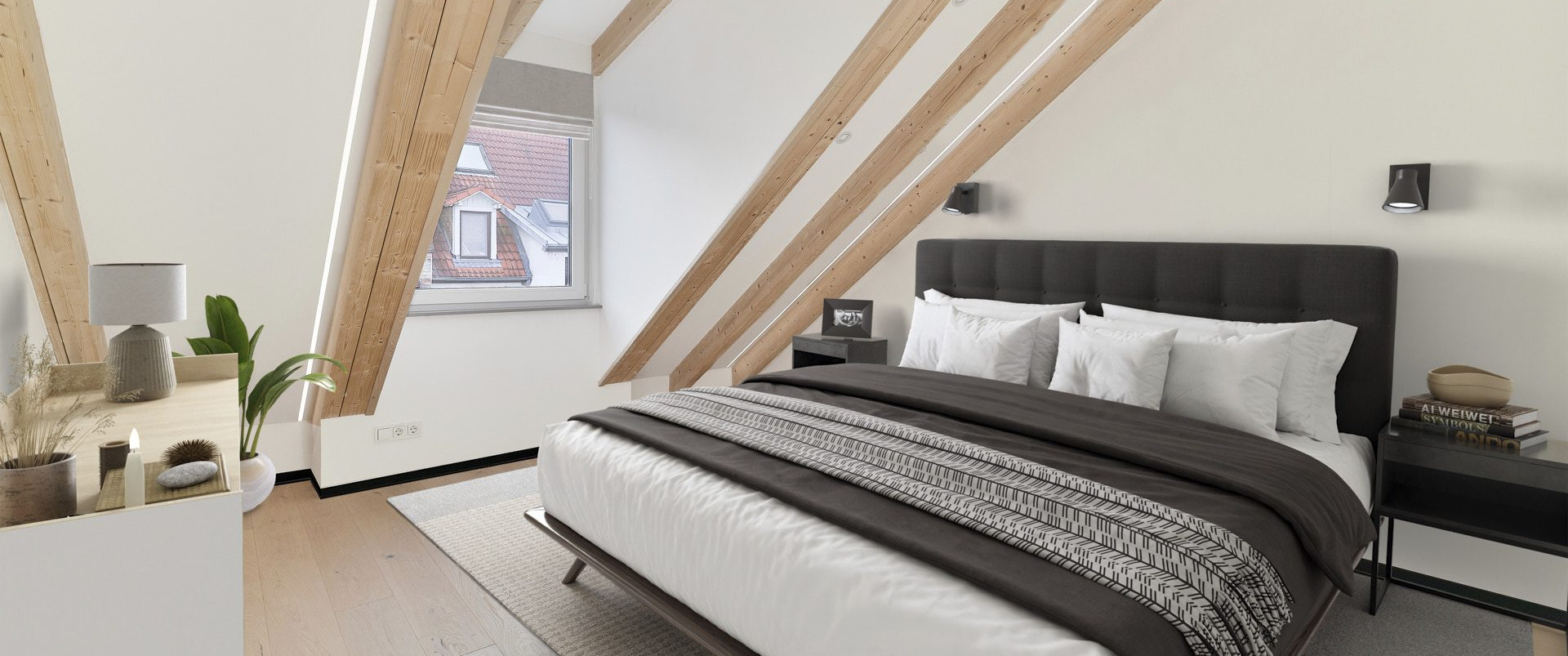 Ein Raum nach dem Homestaging