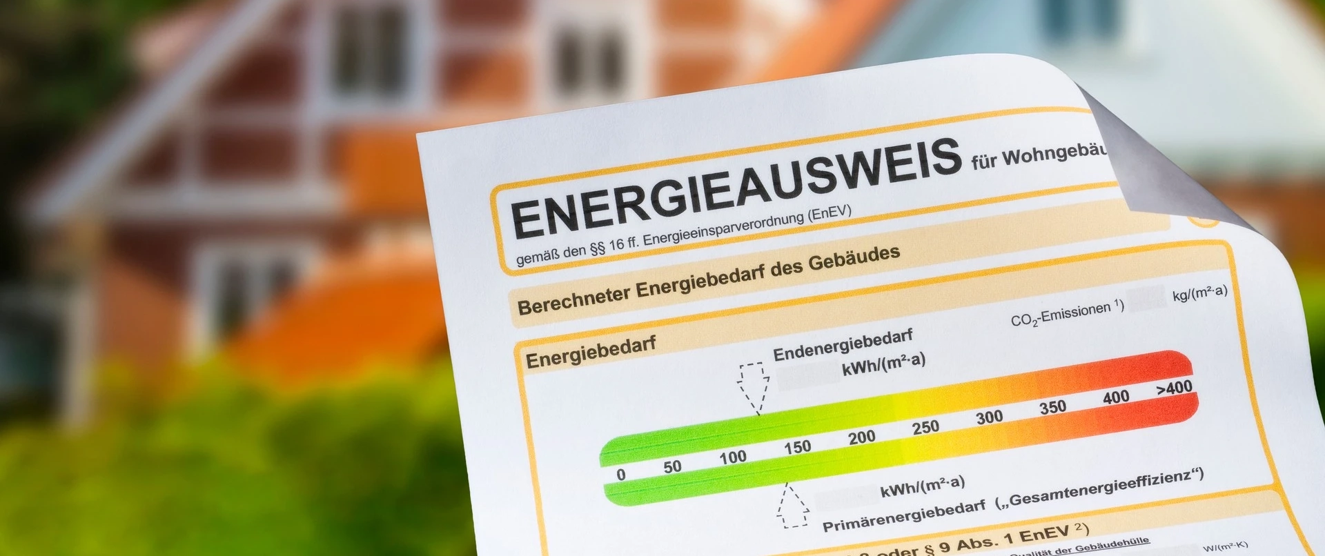 Ein Energieausweis für Wohngebäude - Immobilienverkauf mit Krebs immobilien