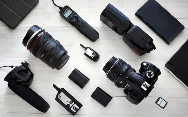 Equipment zum Erstellen von hochwertigen Immobilienvideos