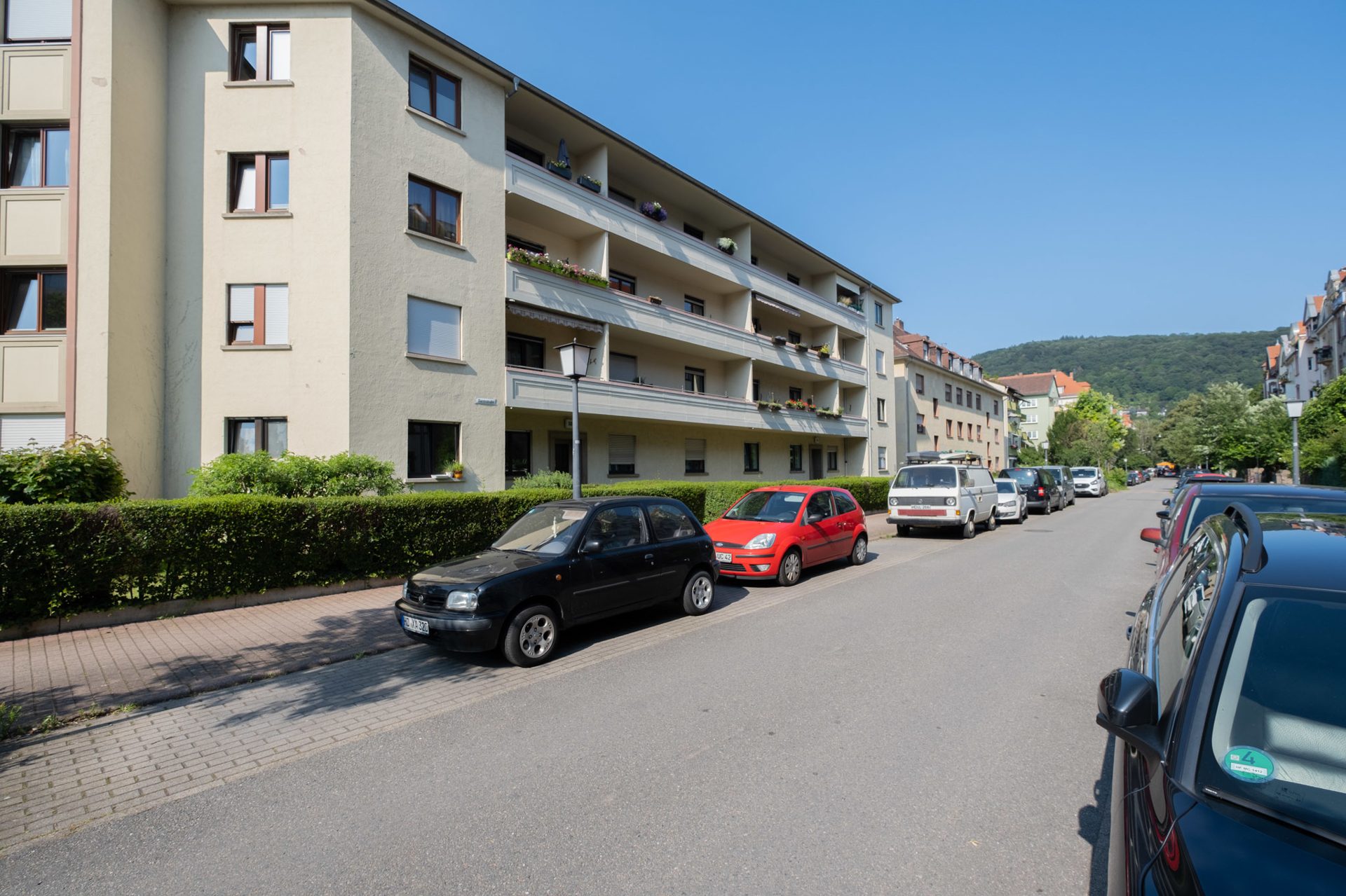 Immobilienangebot - Heidelberg - Alle - Seltene Gelegenheit in HD-Weststadt: bezugsfreie 2-Zimmer-Wohnung mit Loggia zur Sonnenseite