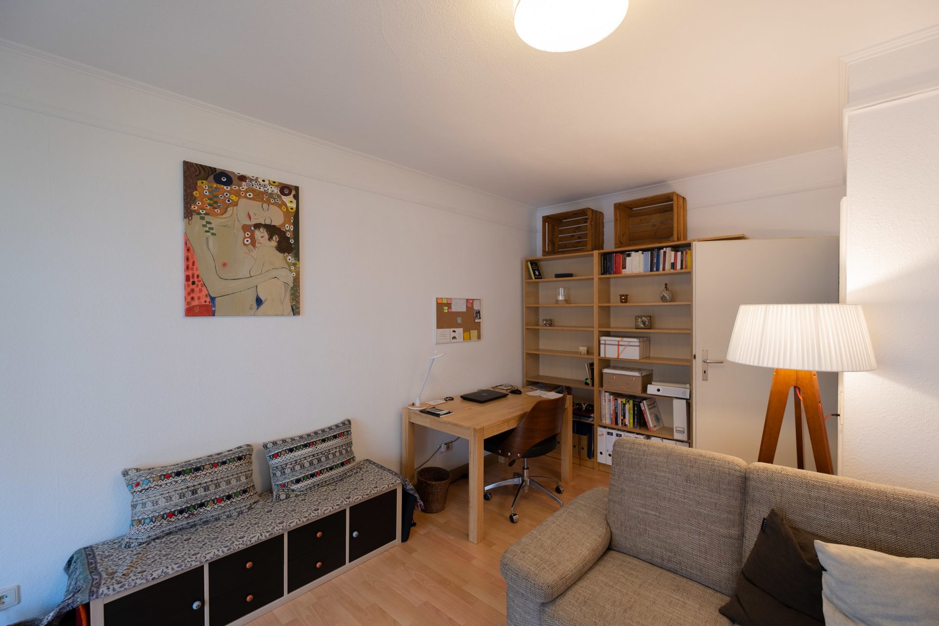 Immobilienangebot - Heidelberg - Alle - Seltene Gelegenheit in HD-Weststadt: bezugsfreie 2-Zimmer-Wohnung mit Loggia zur Sonnenseite