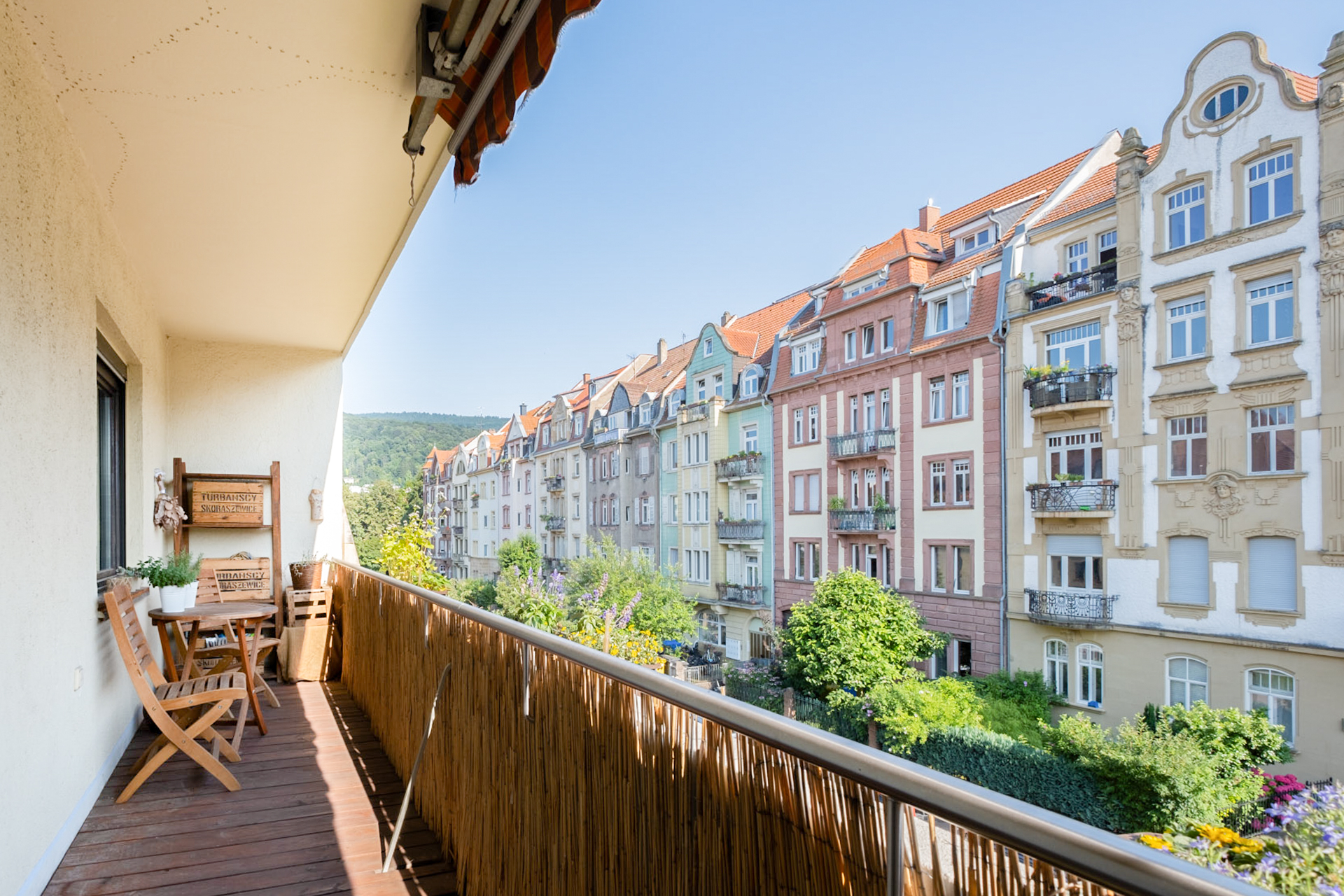Immobilienangebot - Heidelberg - Alle - Seltene Gelegenheit in HD-Weststadt: bezugsfreie 2-Zimmer-Wohnung mit Loggia zur Sonnenseite