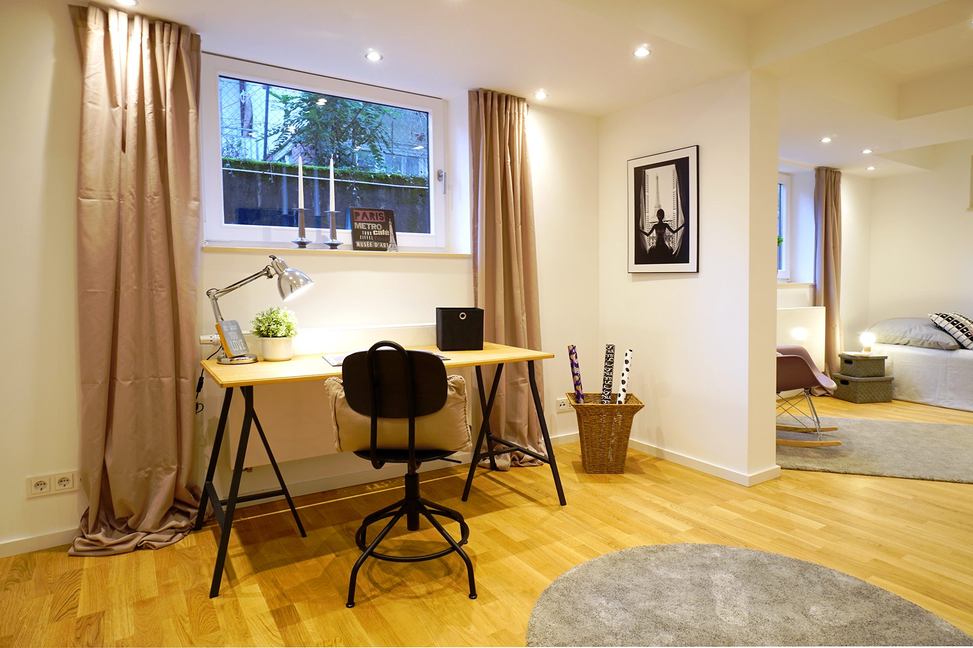 Immobilienangebot - Heidelberg - Alle - Frisch renovierte, großzügige Maisonette-Wohnung mit Wintergarten und zwei TG-Stellplätzen