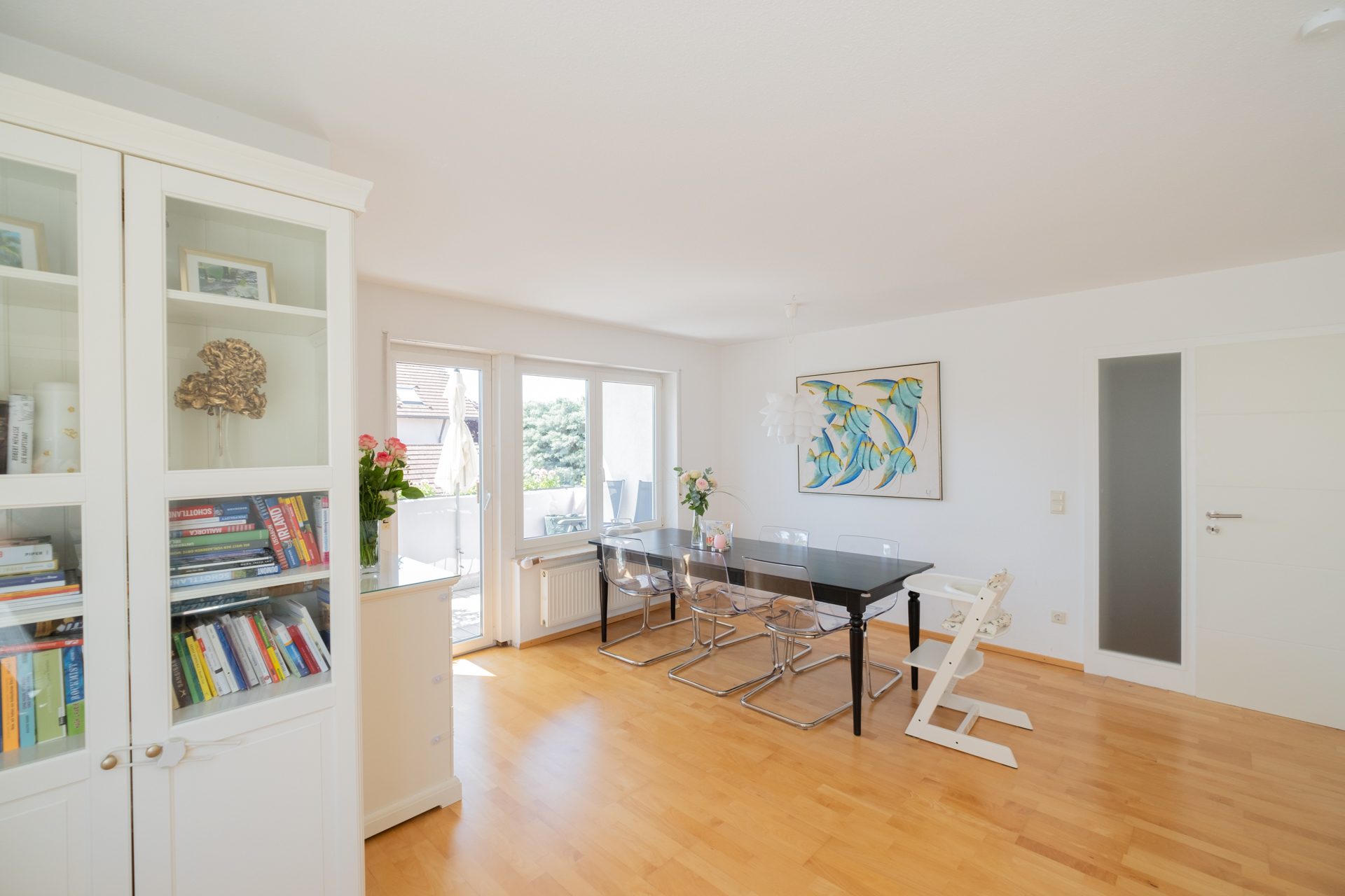 Immobilienangebot - Schriesheim - Alle - Ohne Käuferprovision in Schriesheim: 4-Zimmer-Wohnung mit 2 Balkonen und 1 Stellplatz