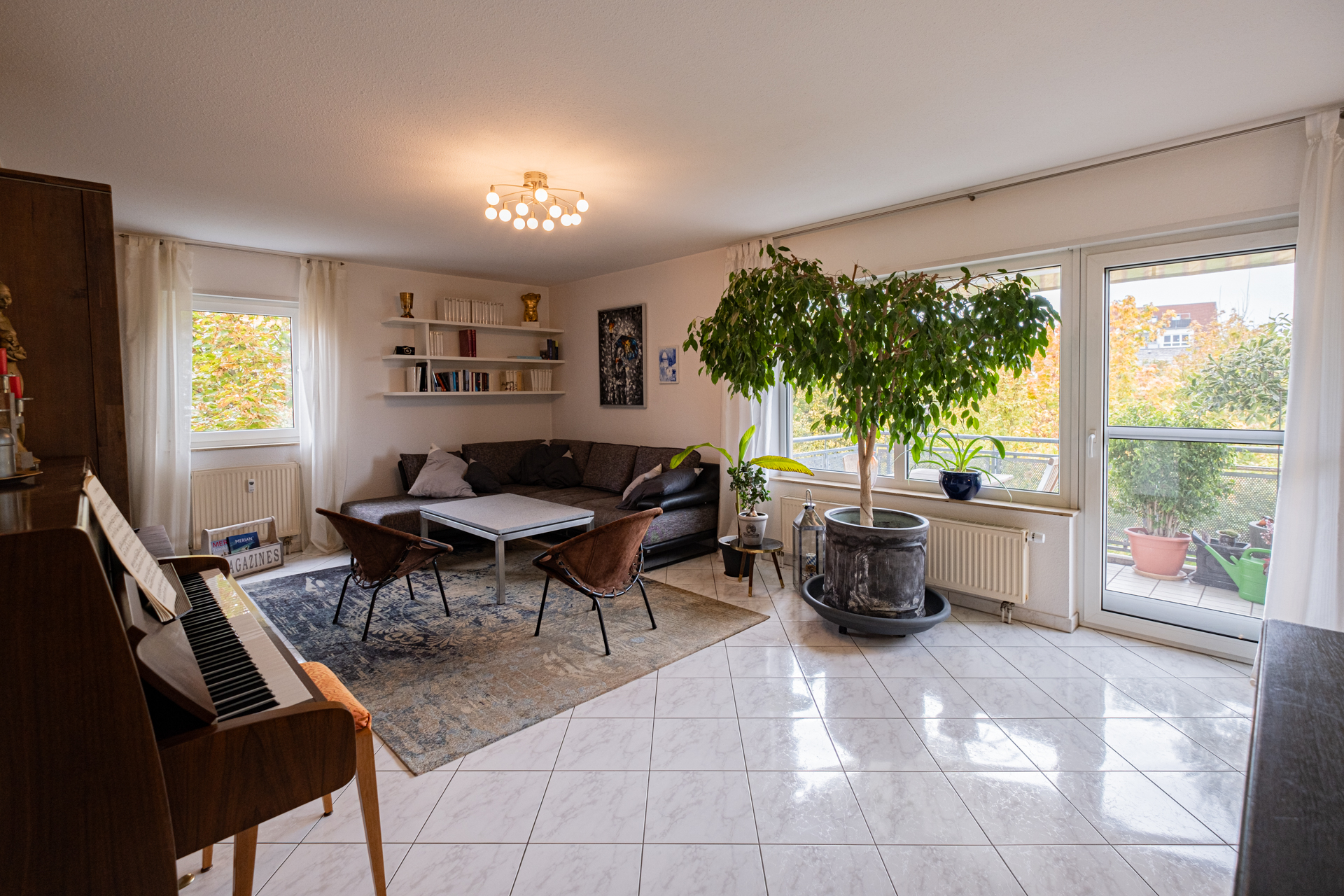 Immobilienangebot - Heidelberg - Alle - Großzügig & barrierefrei: 4,5-Zimmer-Wohnung mit Sonnenbalkon in gesuchter Wohnlage von HD-Kirchheim