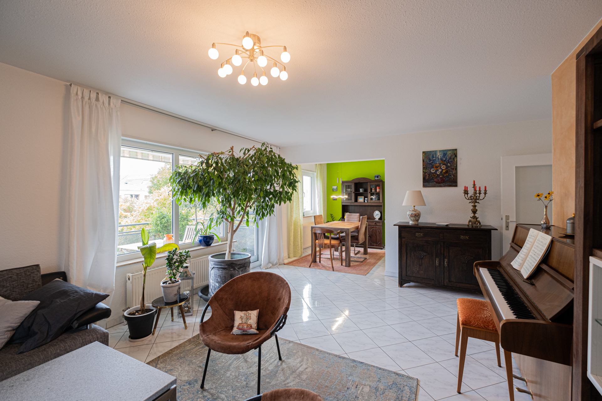 Immobilienangebot - Heidelberg - Alle - Großzügig & barrierefrei: 4,5-Zimmer-Wohnung mit Sonnenbalkon in gesuchter Wohnlage von HD-Kirchheim