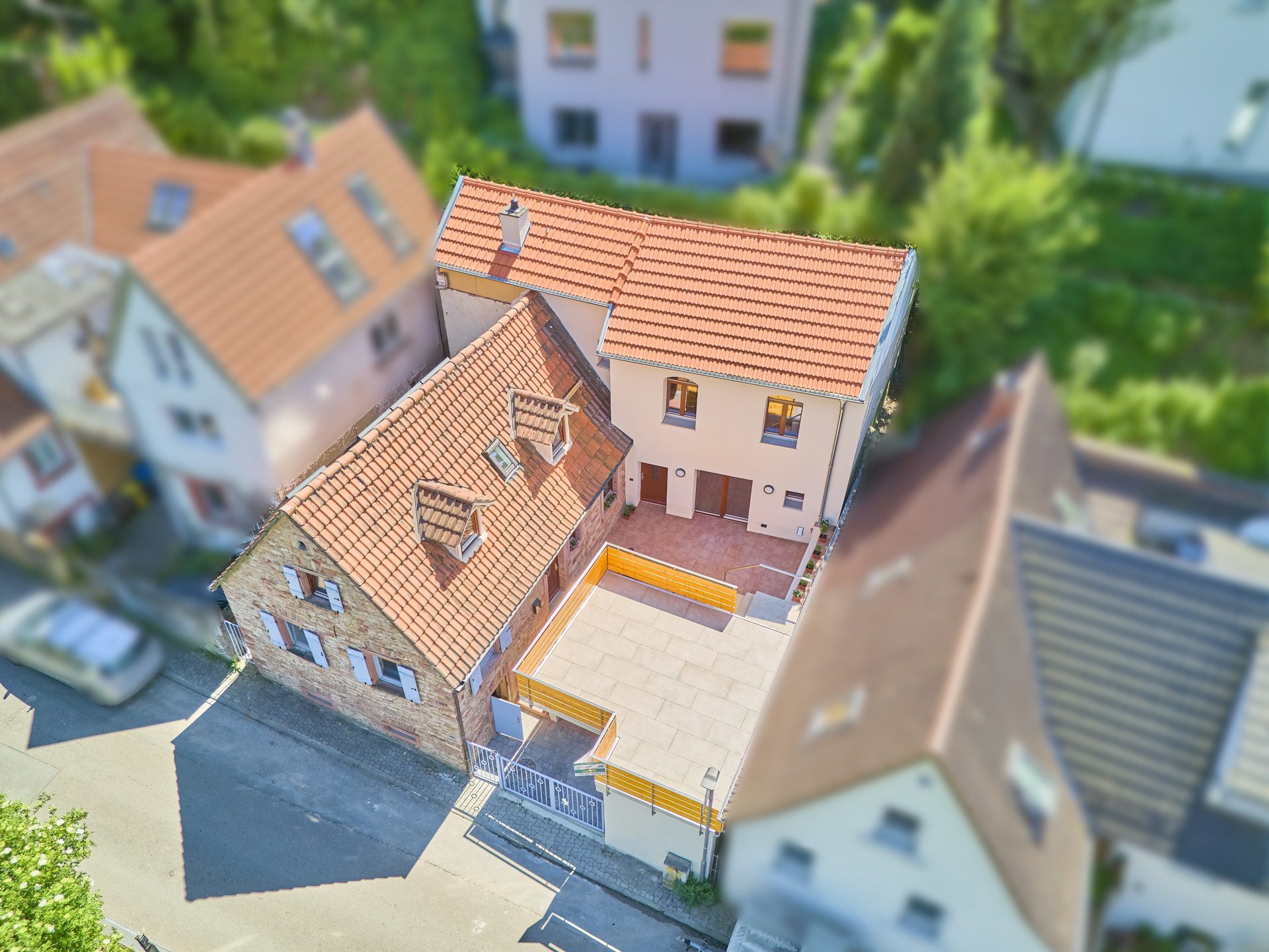 Immobilienangebot - Heidelberg - Alle - Ohne Käuferprovision: Charmantes Stadthaus mit 5 Zimmern und schöner Sonnenterrasse