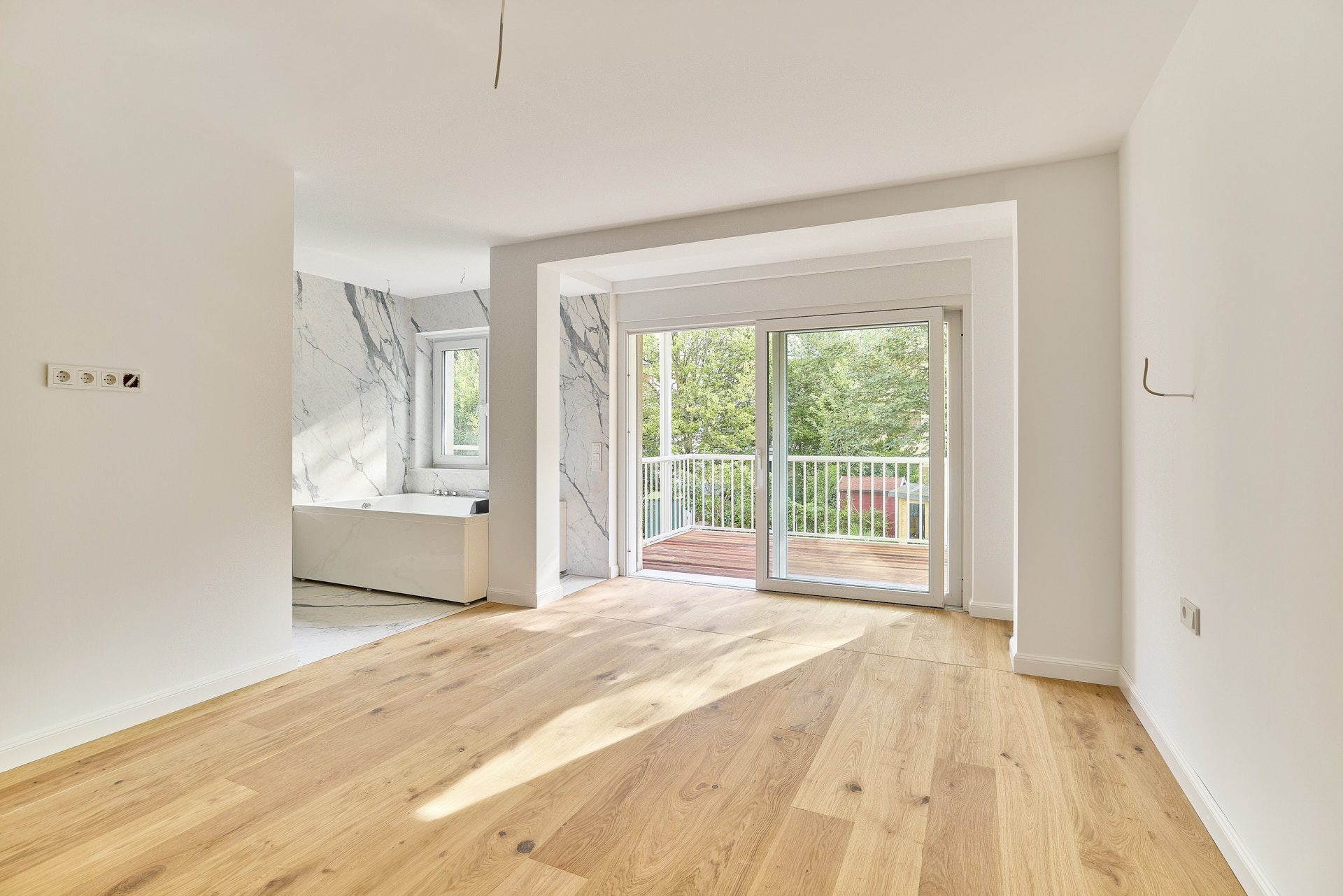 Immobilienangebot - Heidelberg - Alle - Wohntraum in Handschuhsheim: Kernsanierte 3,5-Zimmer-Wohnung mit 2 Bädern, 2 Balkonen und Gartenteil