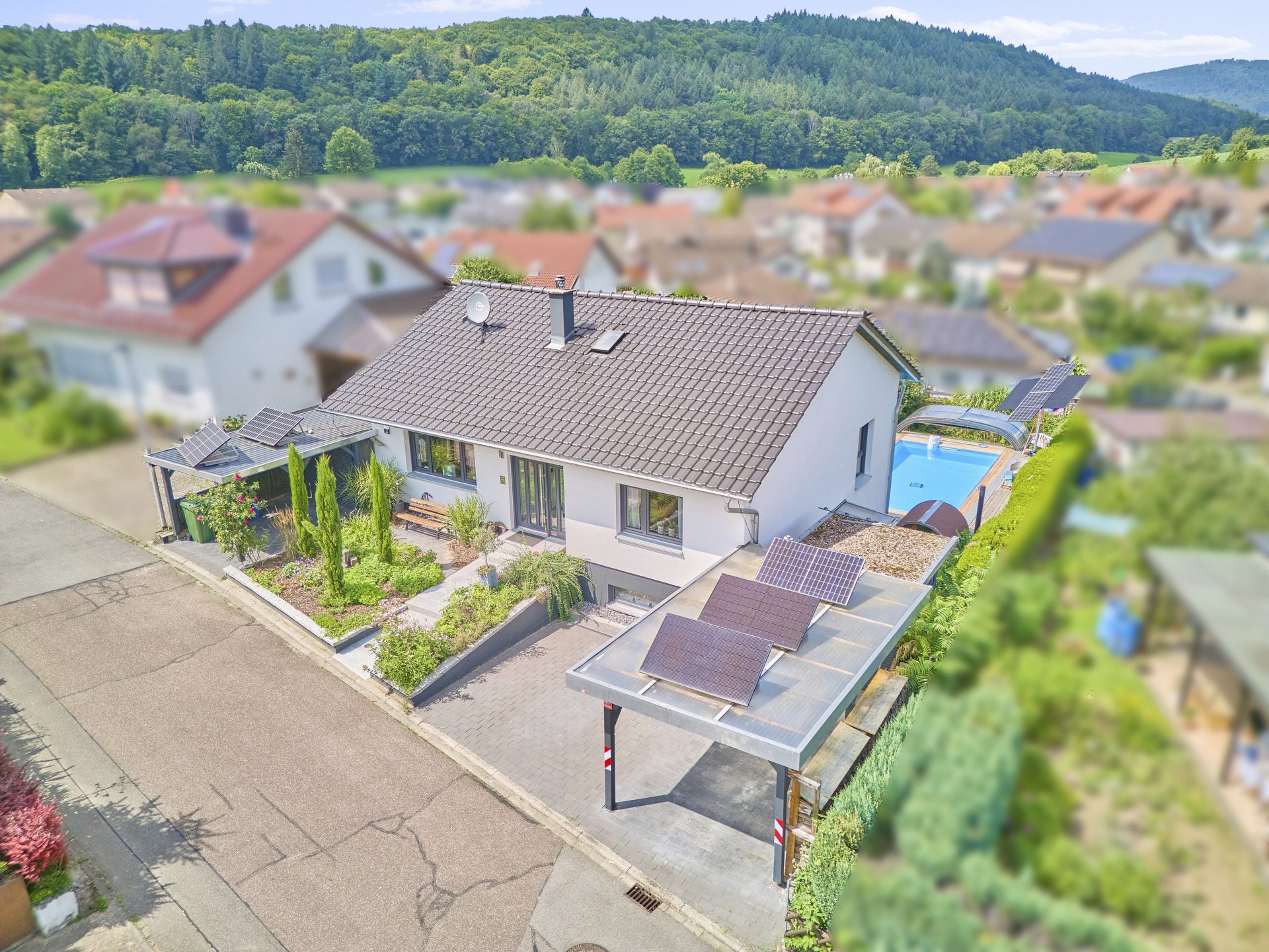 Immobilienangebot - Wiesenbach - Alle - Wiesenbach: Kernsaniertes freistehendes Einfamilienhaus mit außergewöhnlichem Komfort