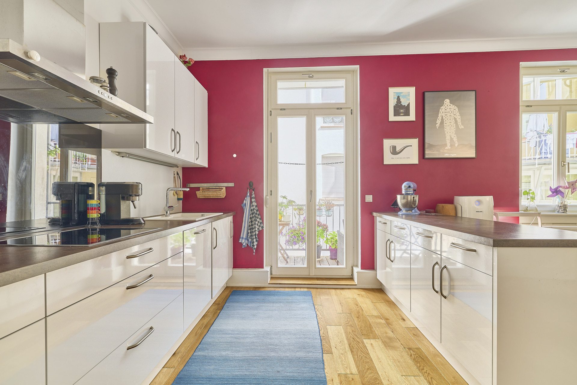 Immobilienangebot - Heidelberg - Alle - Rarität in der Weststadt: Liebevoll sanierte Altbauwohnung mit 2 Bädern, 2 Balkonen und Fahrstuhl