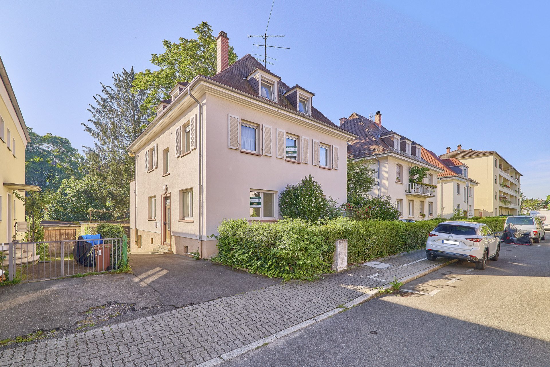 Immobilienangebot - Heidelberg - Alle - Schmuckstück in der Weststadt: freistehendes Haus mit großem Garten und komfortabler Wohnfläche