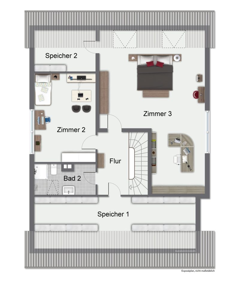 Immobilienangebot - Wiesloch - Alle - Lichtverwöhnte Wohnfreiheit: Großzügiges Einfamilienhaus mit ELW und privatem Garten in Bestlage