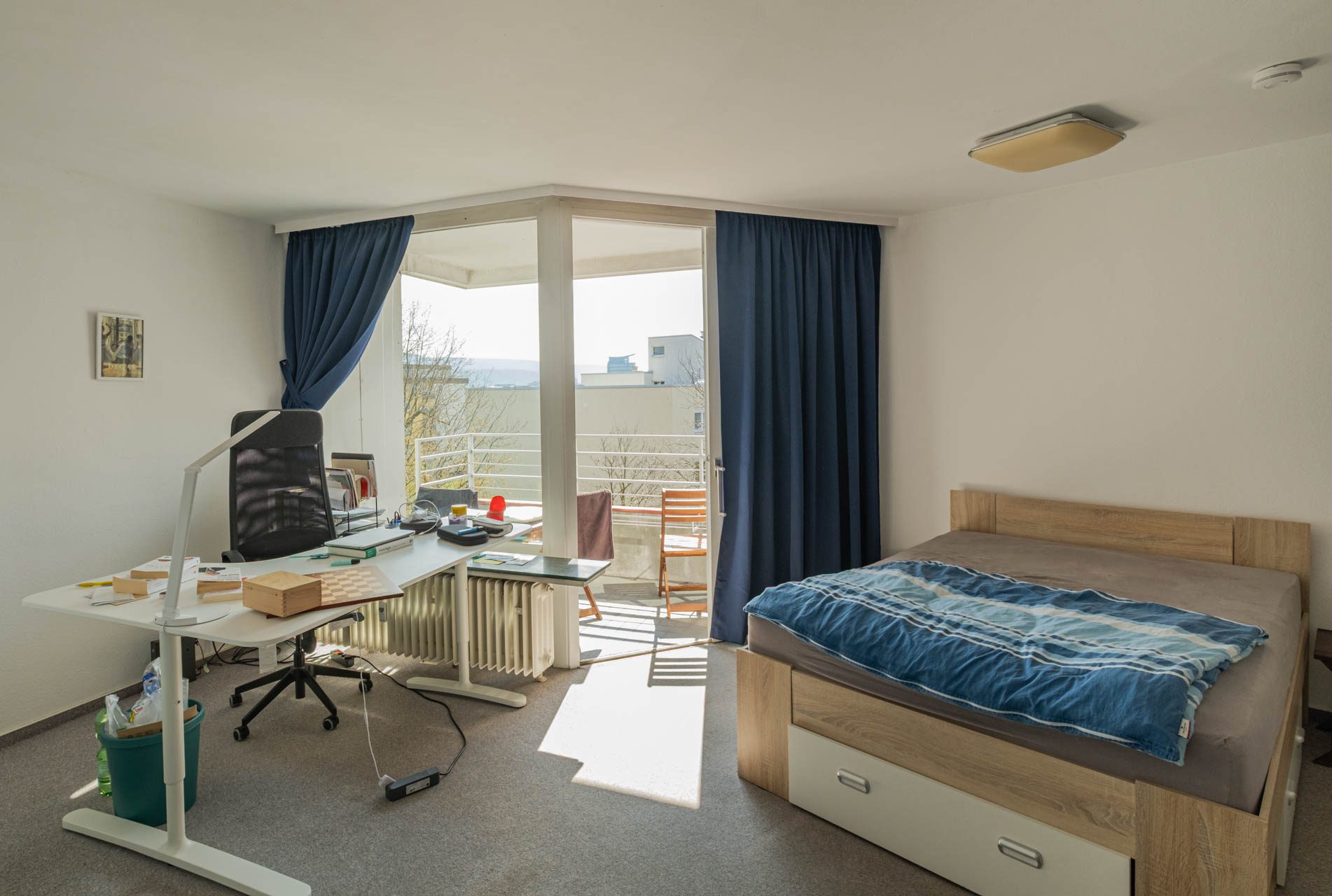 Immobilienangebot - Heidelberg - Alle - HD-Wieblingen: Sonnenverwöhnte 2-Zimmer-Wohnung im 5.OG mit Fahrstuhl und Stellplatz