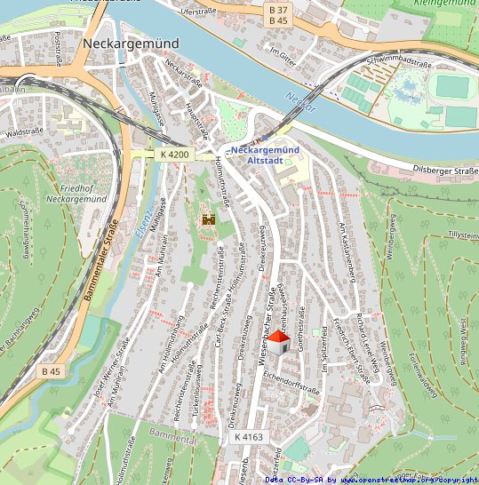 Immobilienangebot - Neckargemünd - Alle - Lichtdurchflutete 3-Zimmer-Wohnung mit großem Balkon und Stellplatz in Neckargemünd