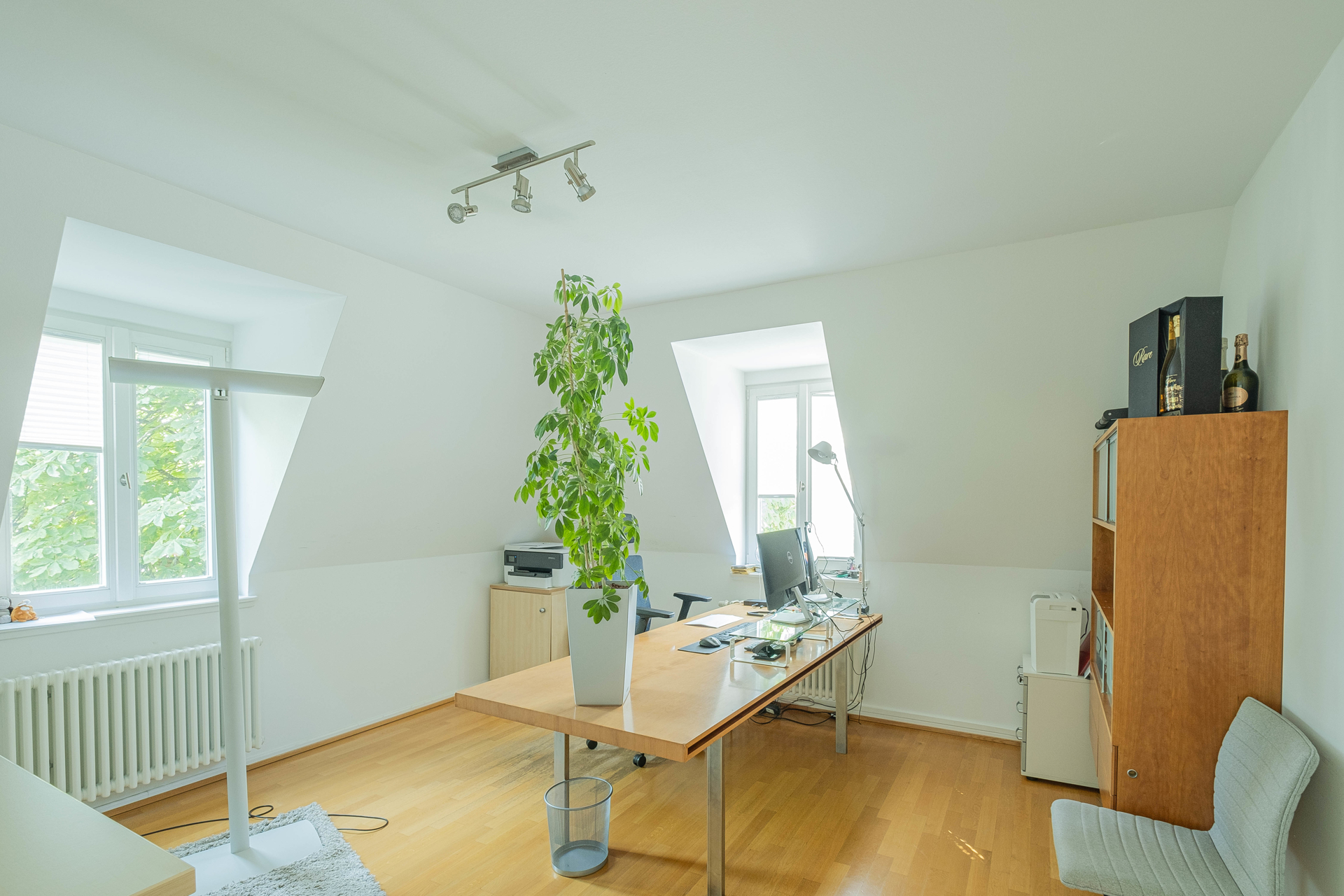 Immobilienangebot - Heidelberg / Neuenheim - Alle - Großzügiges Altbau-Büro mit Schloss- und Neckarblick in Heidelberg